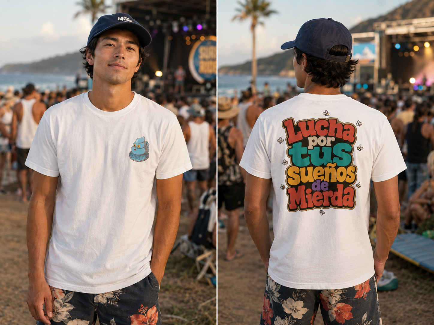 AquaPoopy - Camiseta clásica unisex