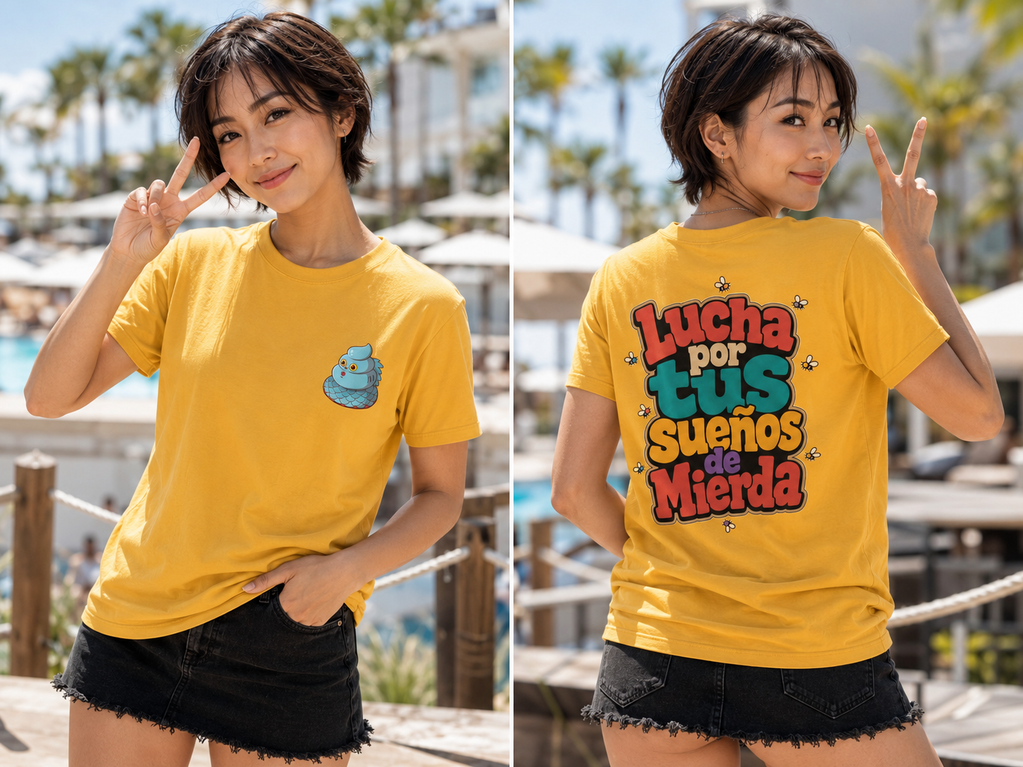 AquaPoopy - Camiseta clásica unisex