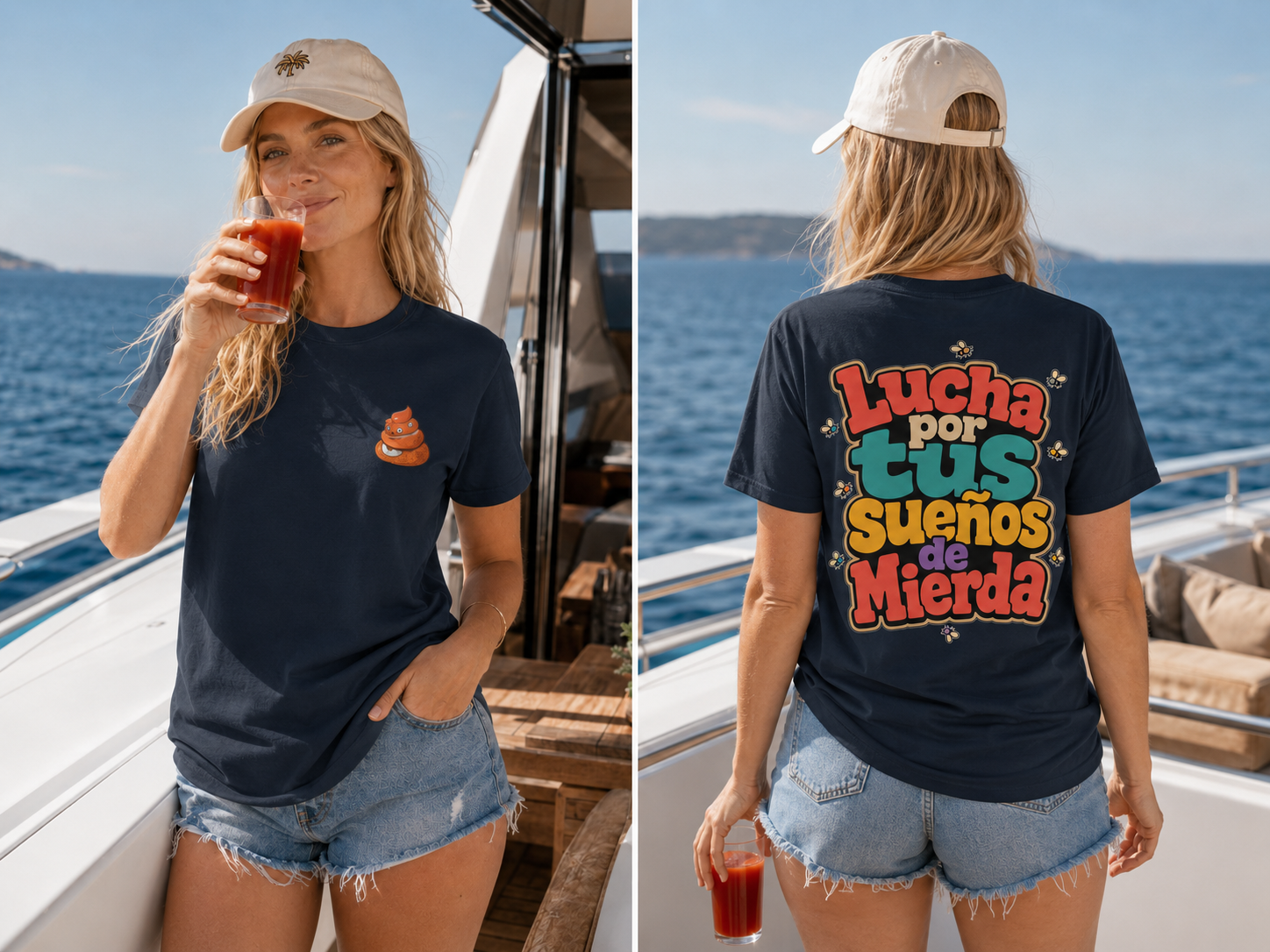 Teddy Poopy - Camiseta clásica unisex