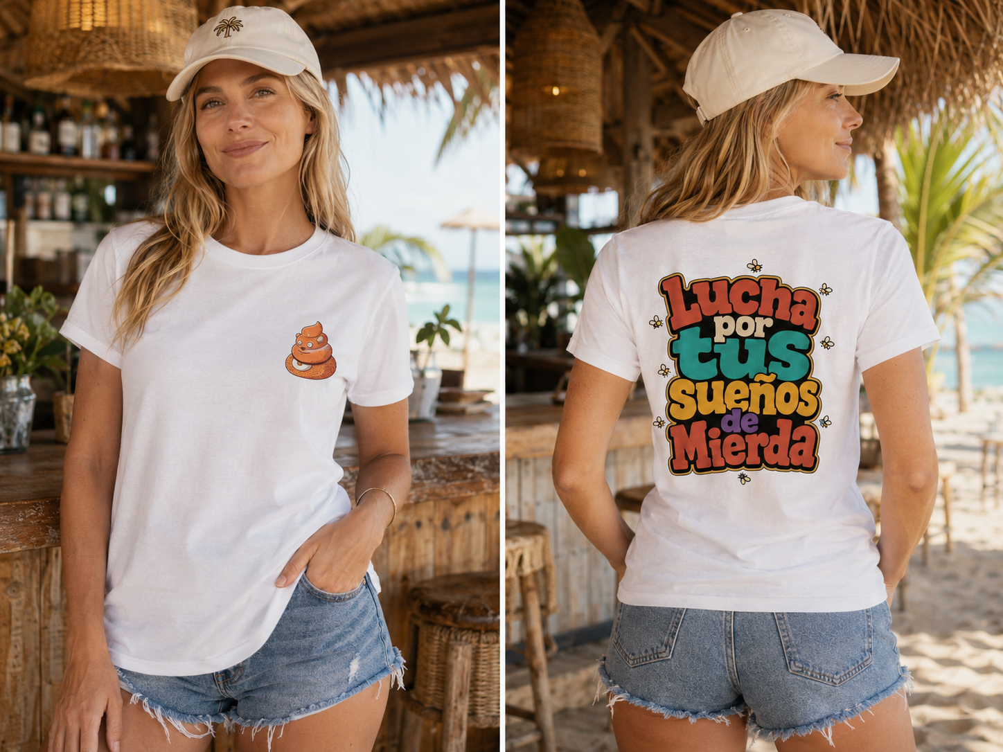 Teddy Poopy - Camiseta clásica unisex