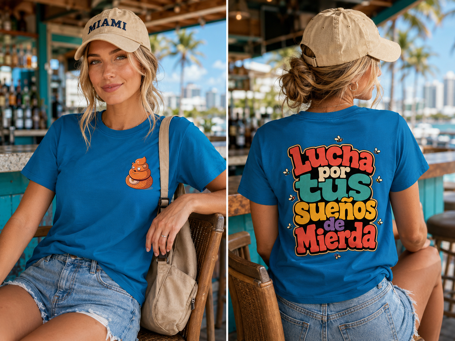 Teddy Poopy - Camiseta clásica unisex