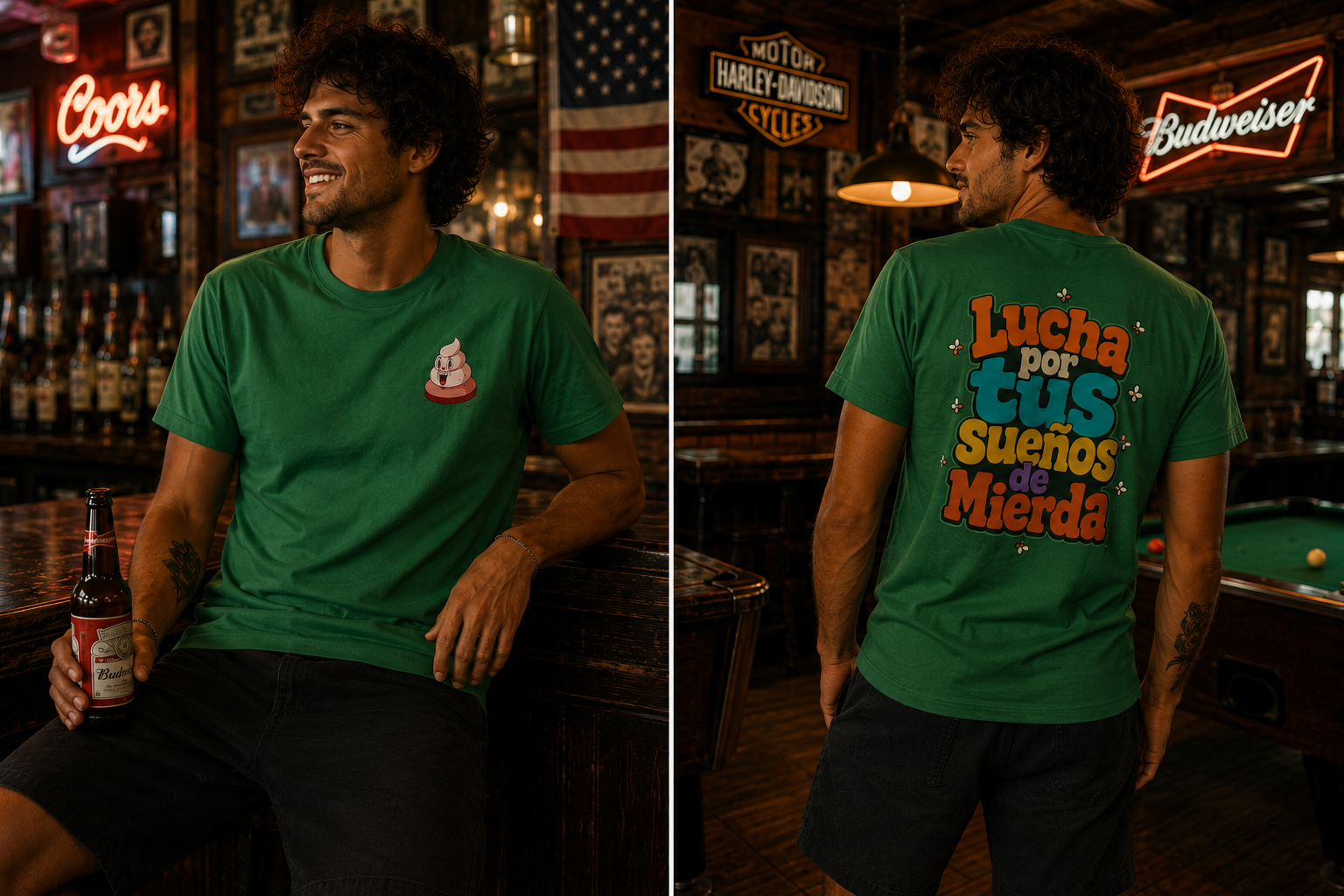 Cartoon - Camiseta clásica unisex